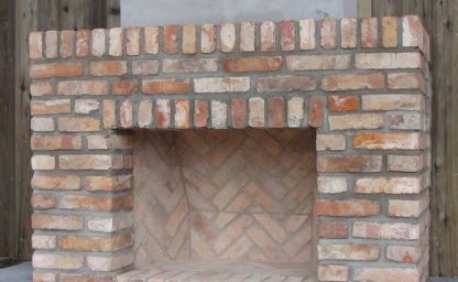 Outdoor open fireplace - a unique decoration for the garden