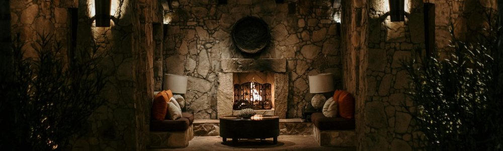 Moderne Feuerstelle als Gartendekoration von Vitcas DIY